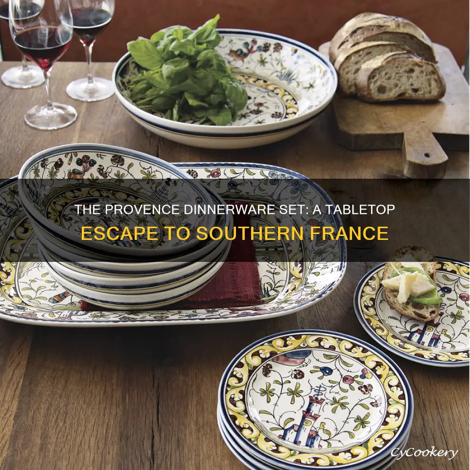 dinnerware set provence