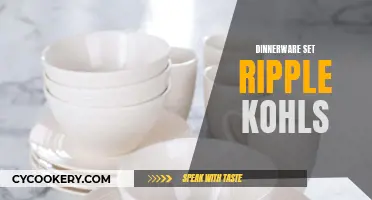 Elegant Ripple Effect Dinnerware from Kohl's