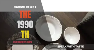 Dinnerware Sets of the 90s: A Nostalgic Look Back at Tableware Trends