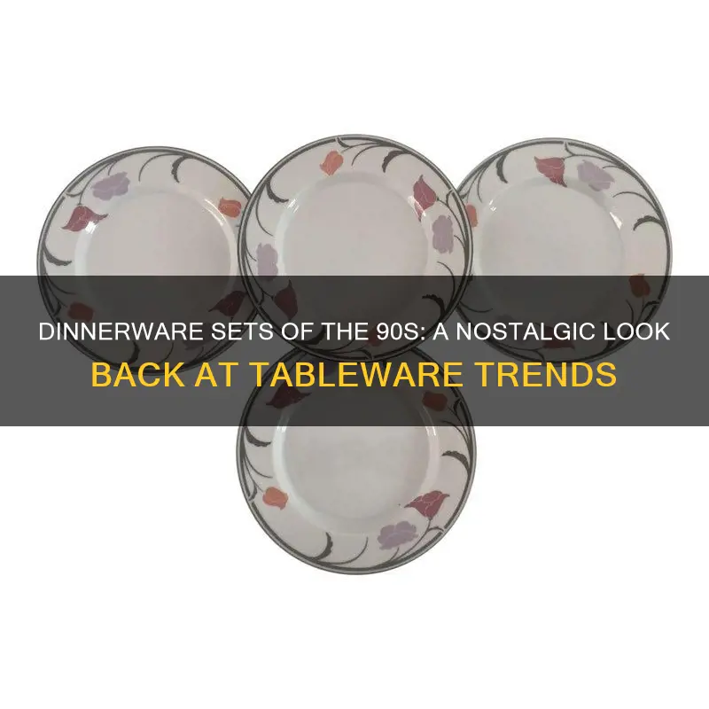 dinnerware set sold in the 1990 th