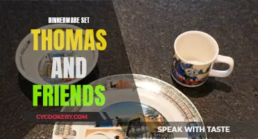 All Aboard for Mealtime Adventures: Thomas & Friends Dinnerware Set