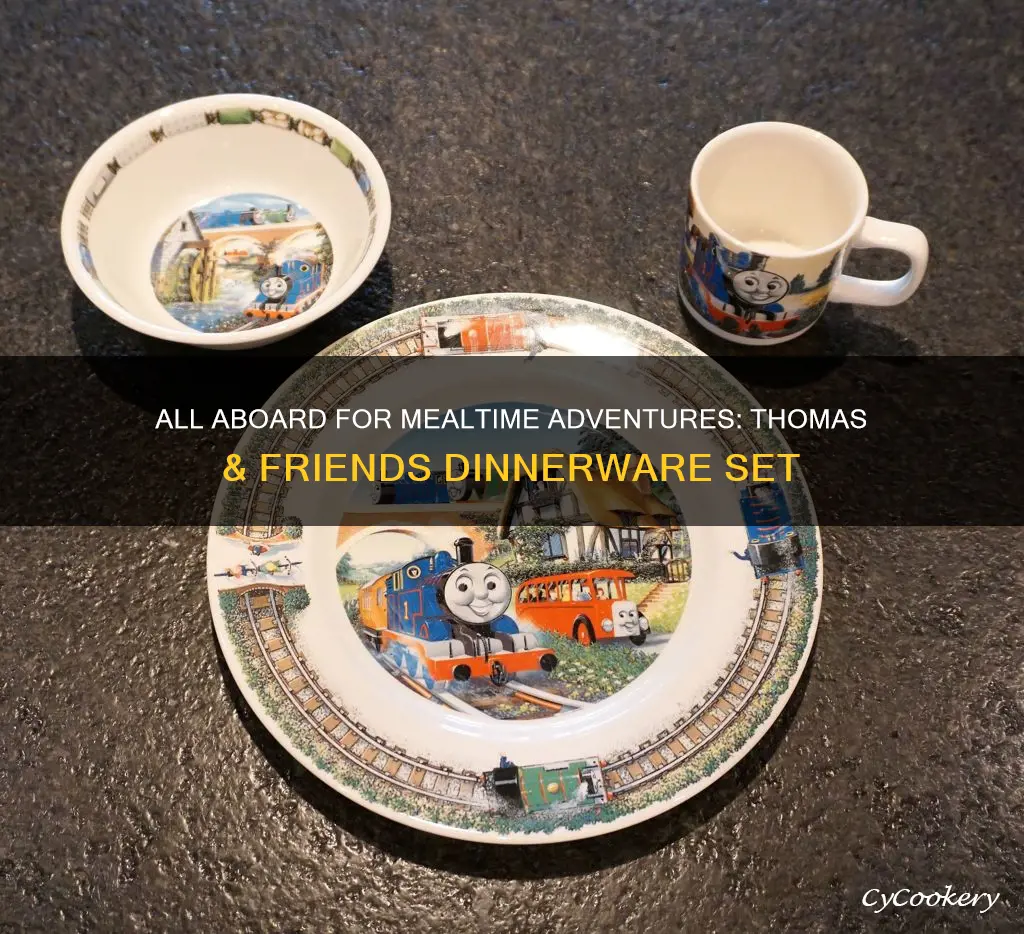 dinnerware set thomas and friends