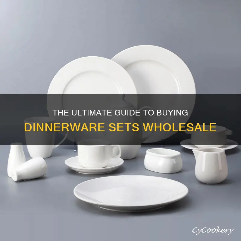 dinnerware set wholesale