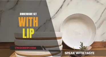 Elegant Dining: Exploring the Allure of Lipped Dinnerware Sets