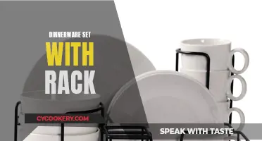 The Ultimate Space-Saving Solution: Dinnerware Sets with Racks