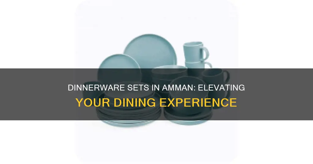 dinnerware sets amman