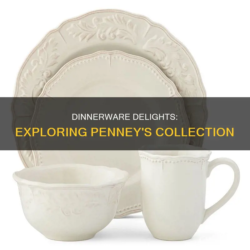 dinnerware sets at penneys