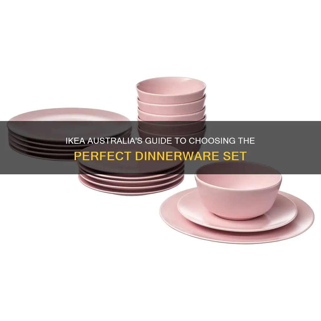 dinnerware sets australia ikea