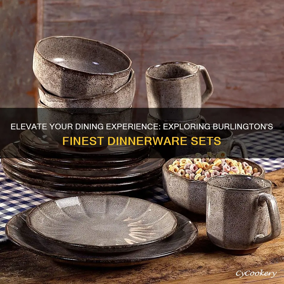 dinnerware sets burlington