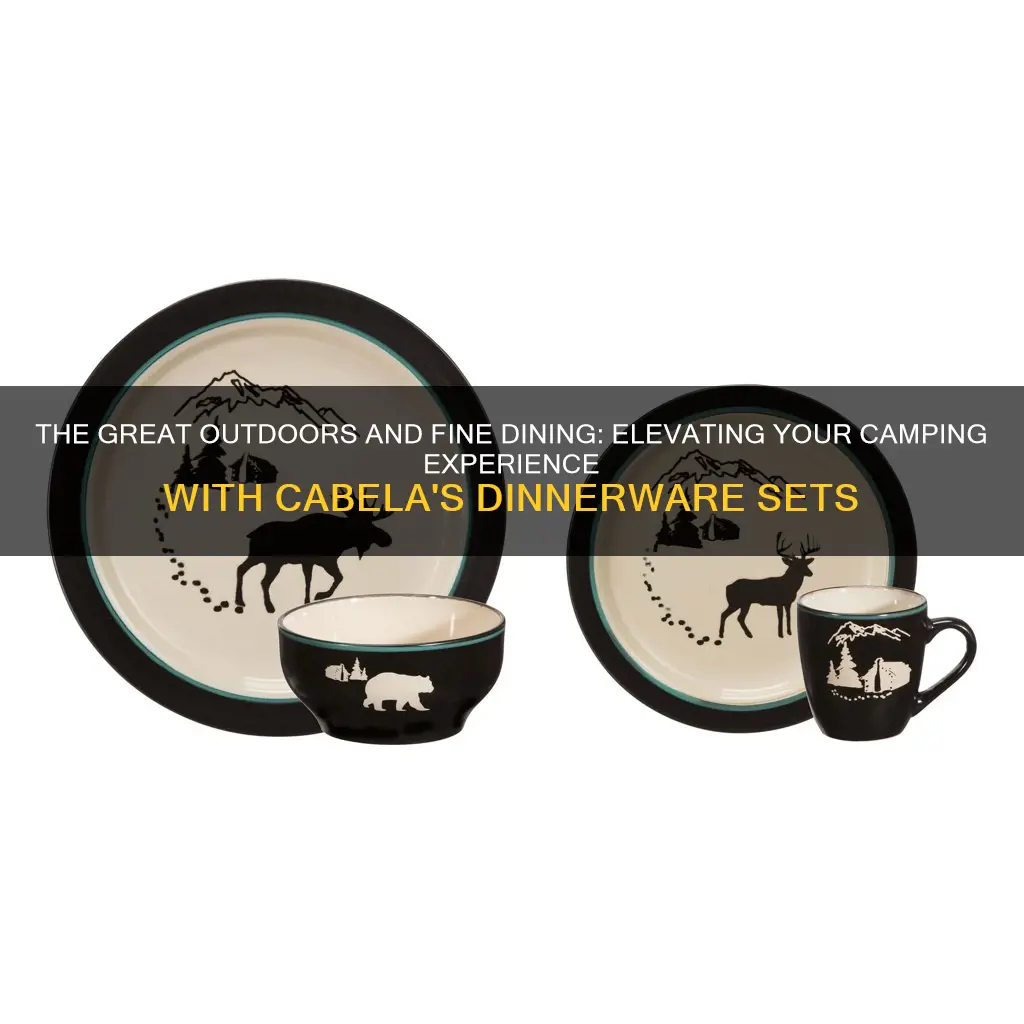 dinnerware sets cabelas