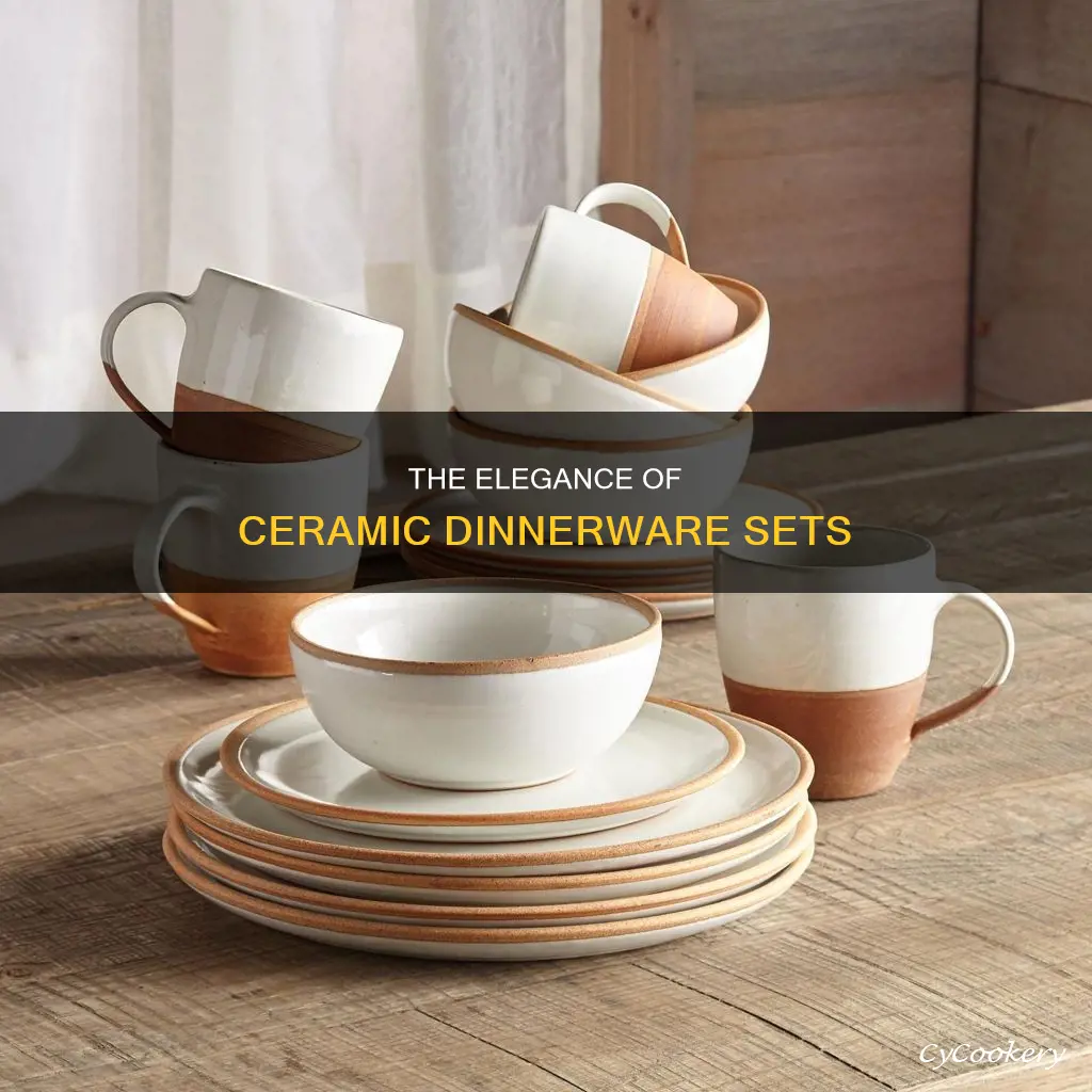 dinnerware sets ceramic