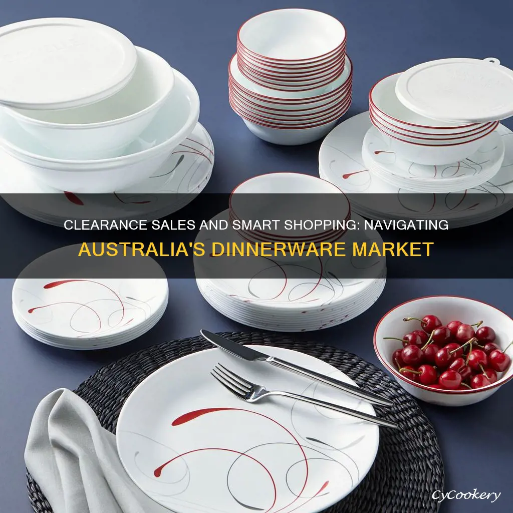 dinnerware sets clearance australia