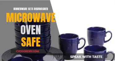 Dinnerware Sets: Exploring Dishwasher, Microwave, and Oven Safety