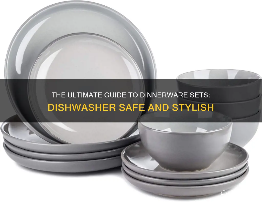 dinnerware sets dishwasher safe