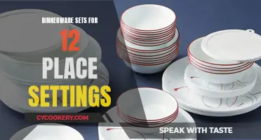 Elegant Entertaining: Elevate Your Dinner Parties with 12-Place Setting Dinnerware Sets