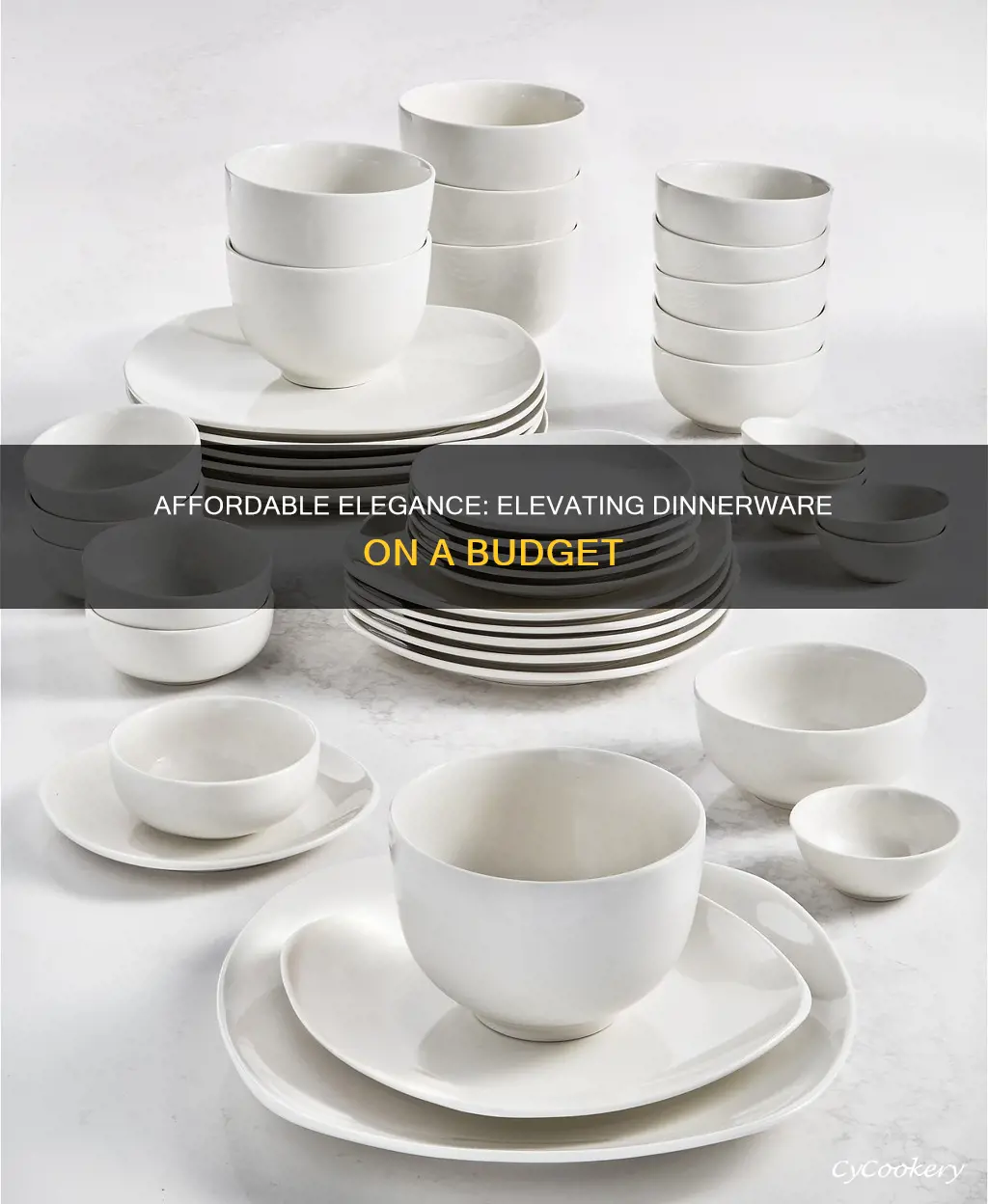 dinnerware sets for less