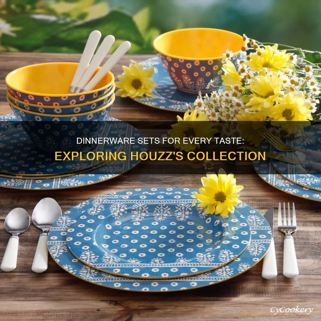 dinnerware sets houzz