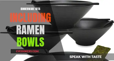 Dinnerware Delights: Elevating Meals with Ramen-Ready Sets