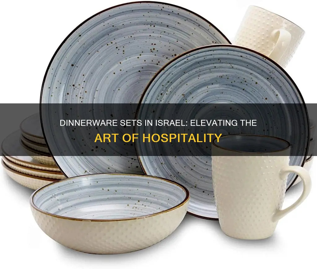 dinnerware sets israel