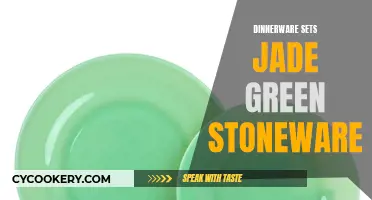 Elegant Jade Green Stoneware for a Timeless Table Setting