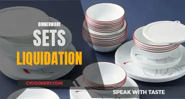 Dinnerware Sets Liquidation: Unveiling Exclusive Deals and Opportunities