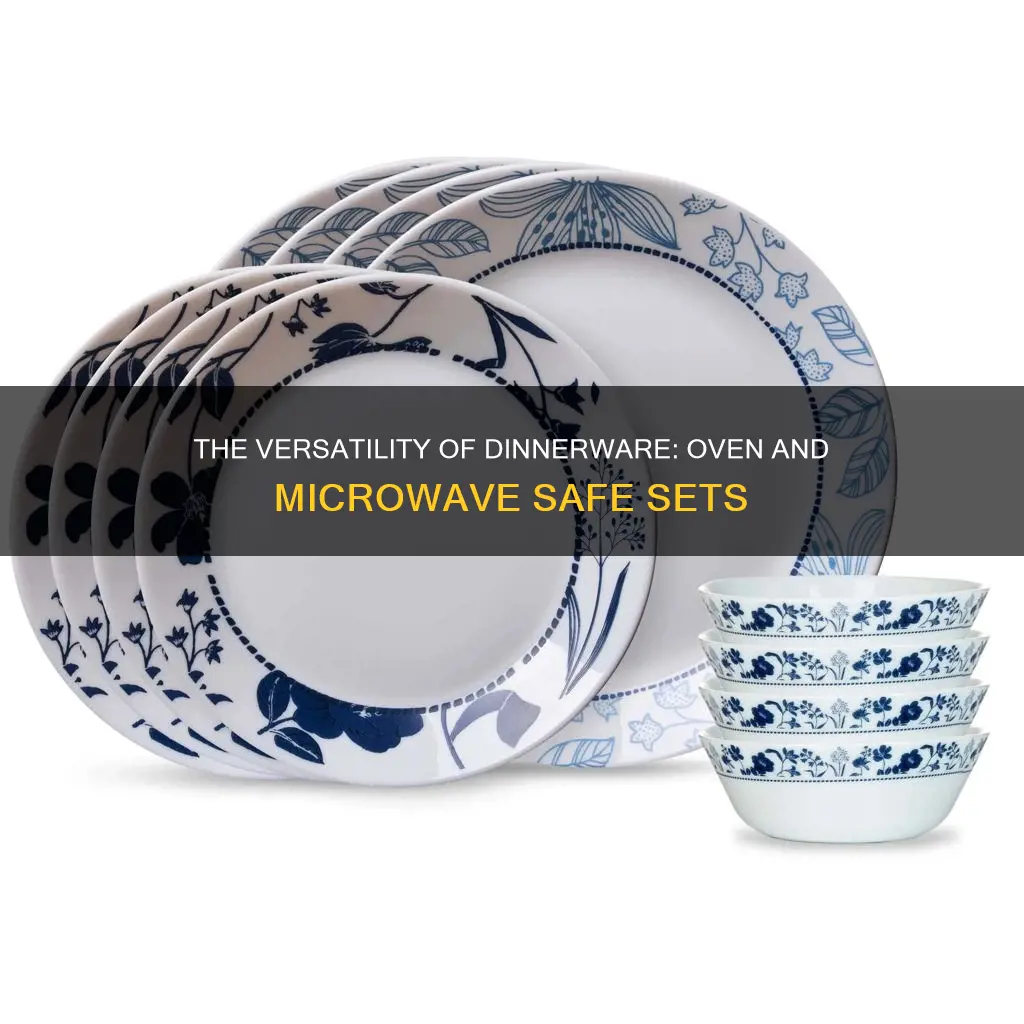 dinnerware sets oven microwave