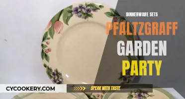 Elegant Entertaining with Pfaltzgraff Garden Party Dinnerware Sets