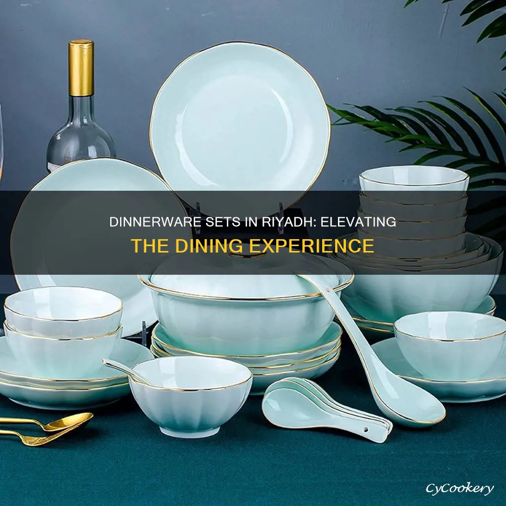 dinnerware sets riyadh