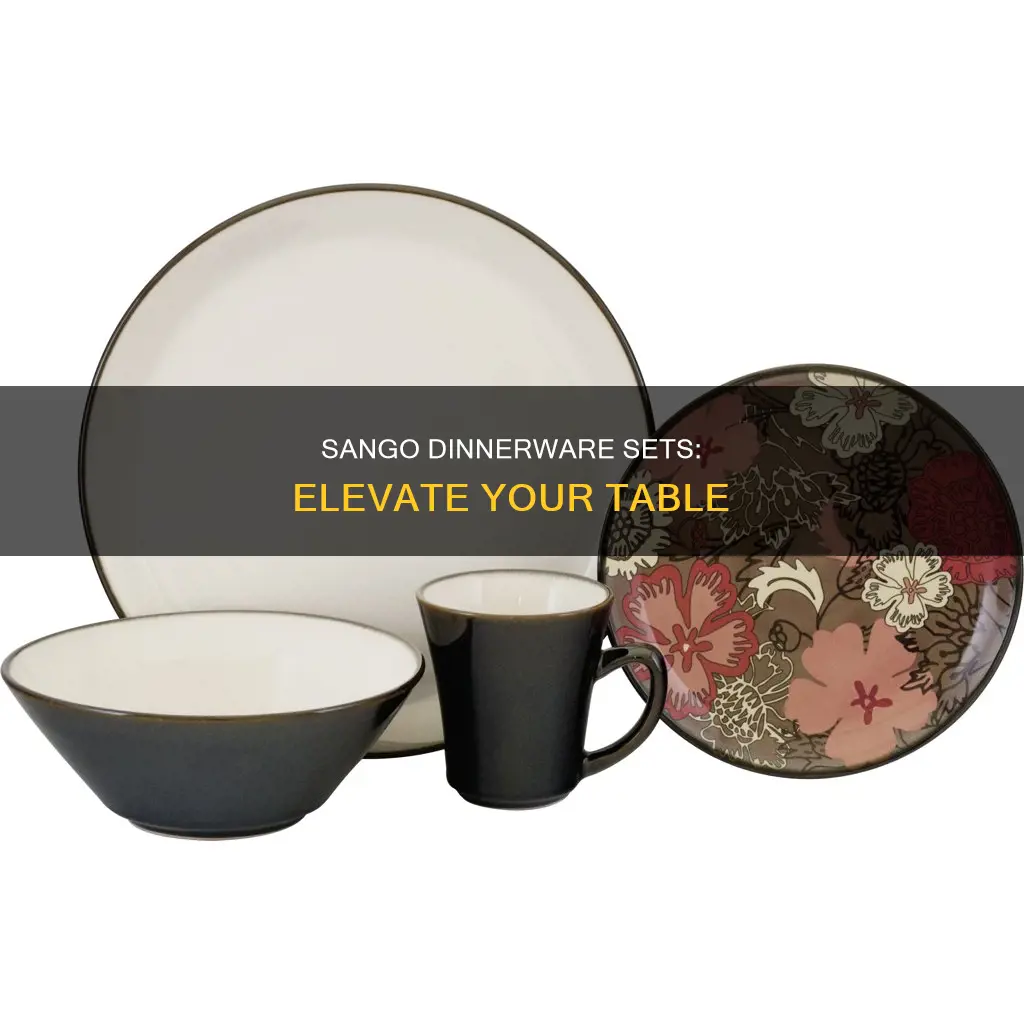 dinnerware sets sango