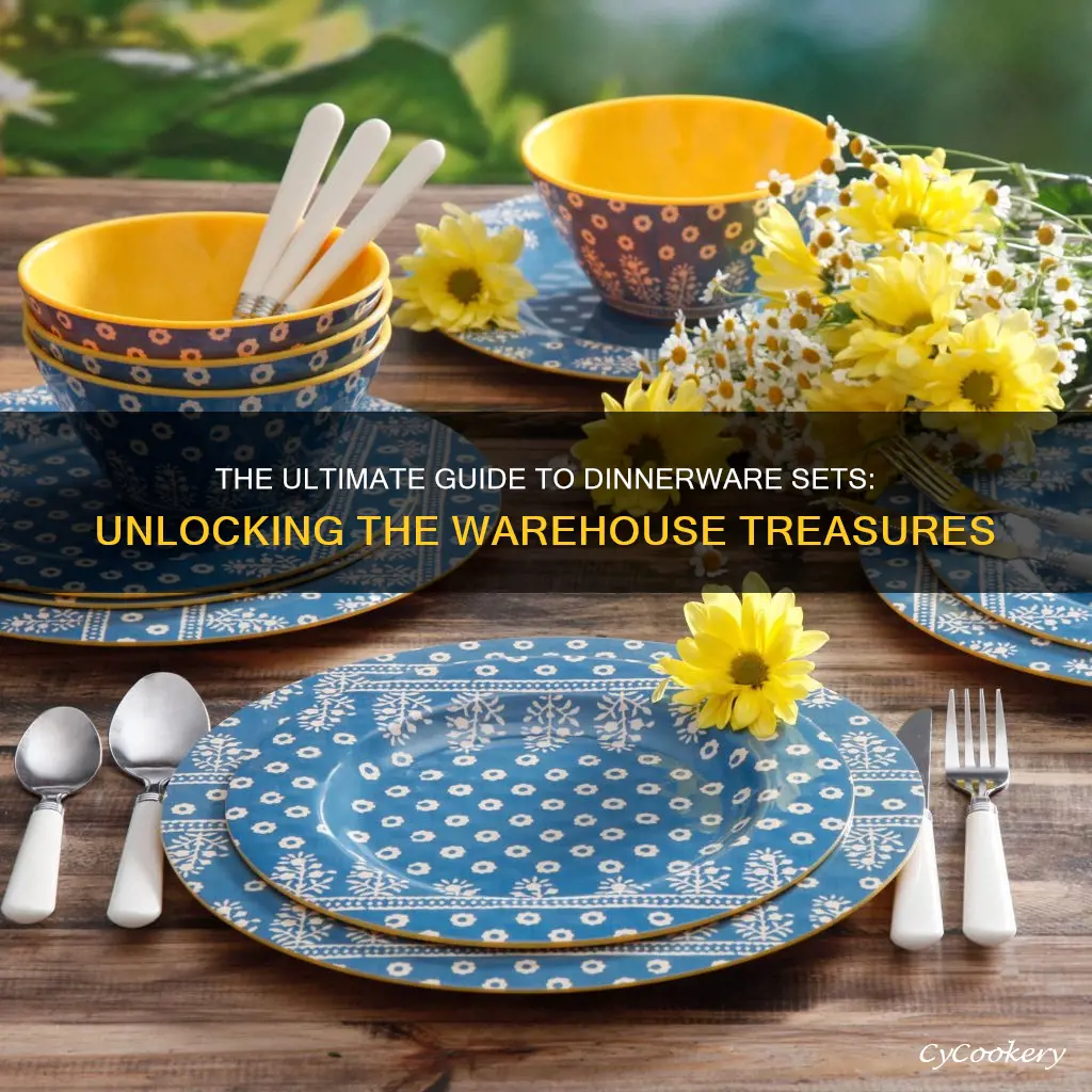 dinnerware sets warehouse