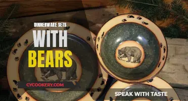 The Great Outdoors: Dinnerware Sets with Rustic Bear Accents