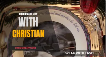 Christian-Themed Dinnerware Sets: Elevating Mealtime with Faith and Style