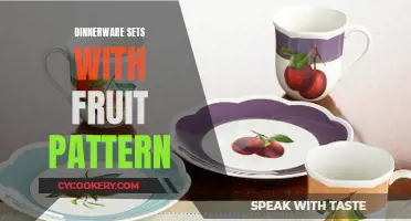 Delicious Designs: Exploring Dinnerware Sets with Fruit Patterns