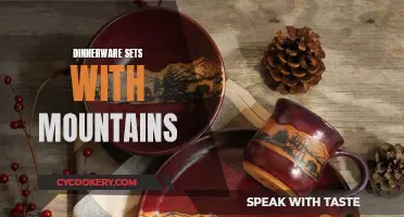 Adventure-Ready Dinnerware Sets: Bringing Mountainous Charm to Your Table