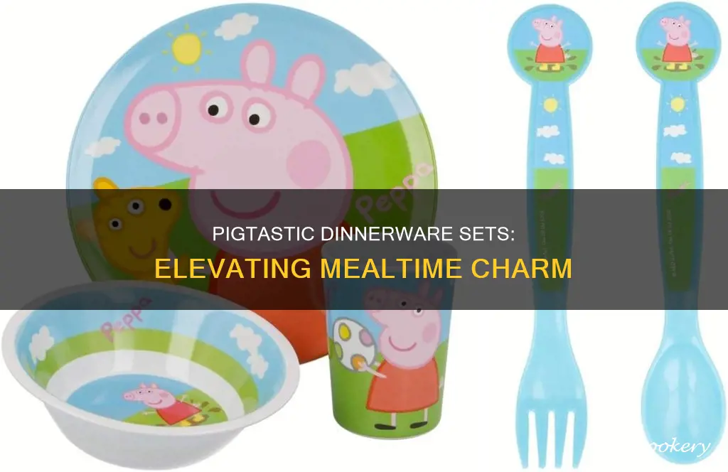 dinnerware sets with pigs