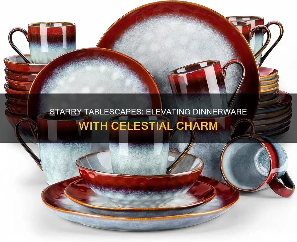 dinnerware sets with stars