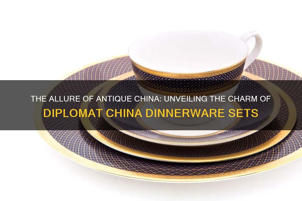 diplomat china dinnerware set