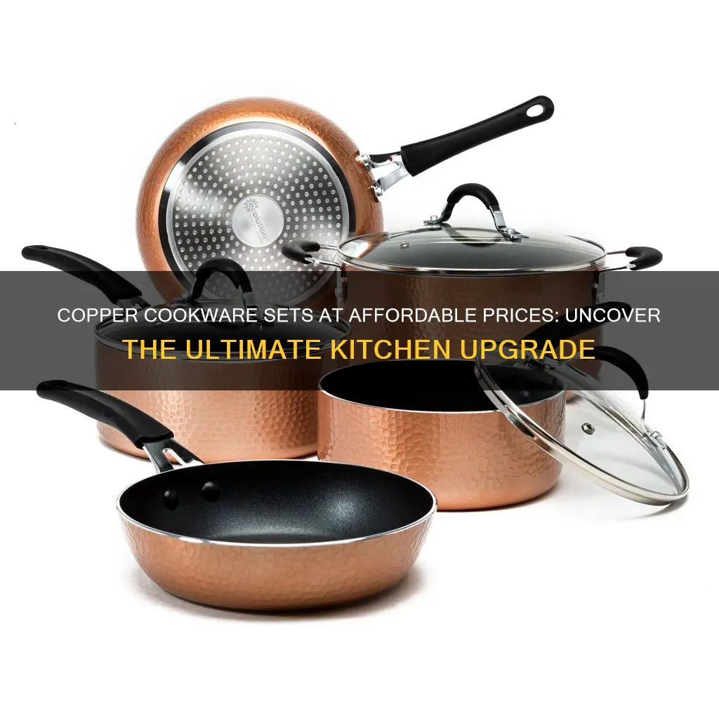 discount copper cookware sets