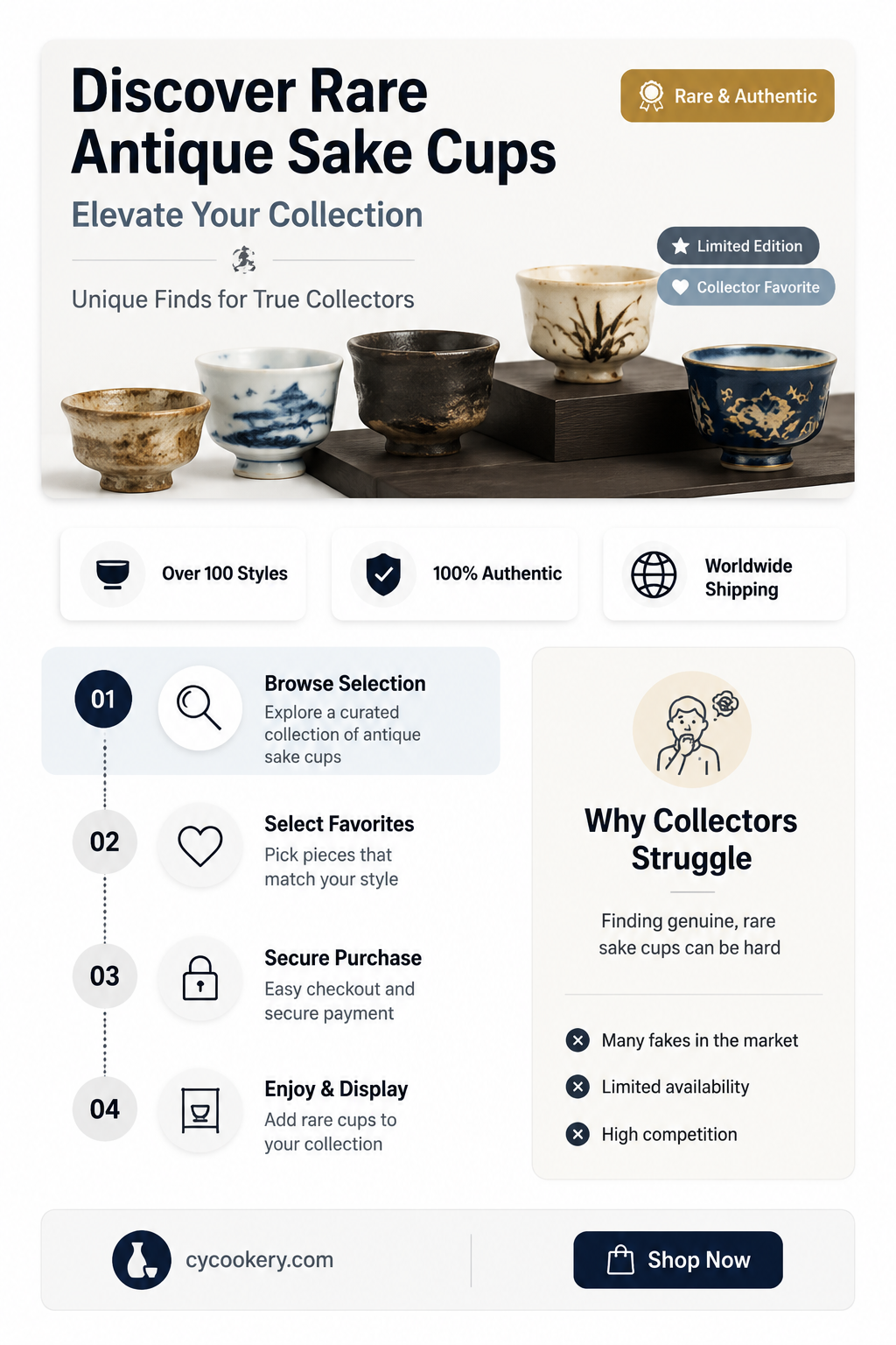 antique sake cups for sale