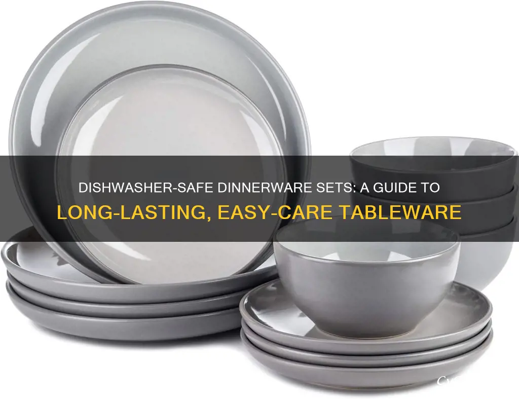 dishwasher safe dinnerware sets