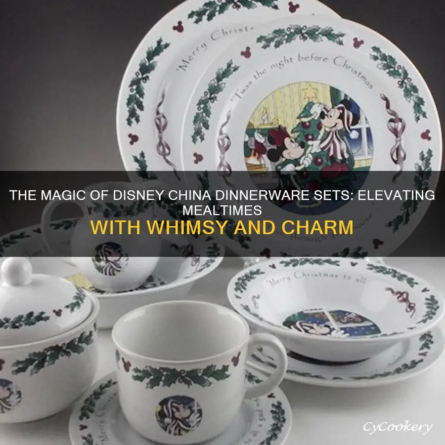 disney china dinnerware set