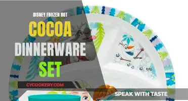 Disney's Frozen Hot Cocoa Dinnerware Set: A Magical Tabletop Experience