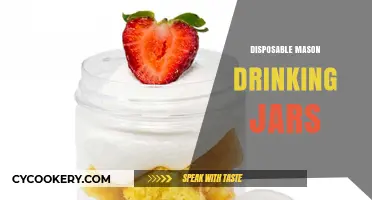 Eco-Friendly Sips: The Rise of Disposable Mason Drinking Jars