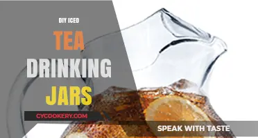 Craft Your Own DIY Iced Tea Drinking Jars at Home