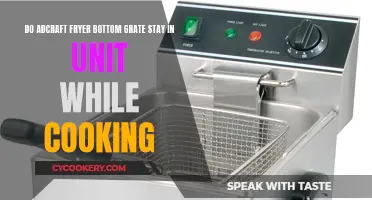 AdCraft Fryer: Grate Stays Put, Ensuring Consistent Cooking