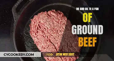 Ground Beef: Oil Pan Method Explained