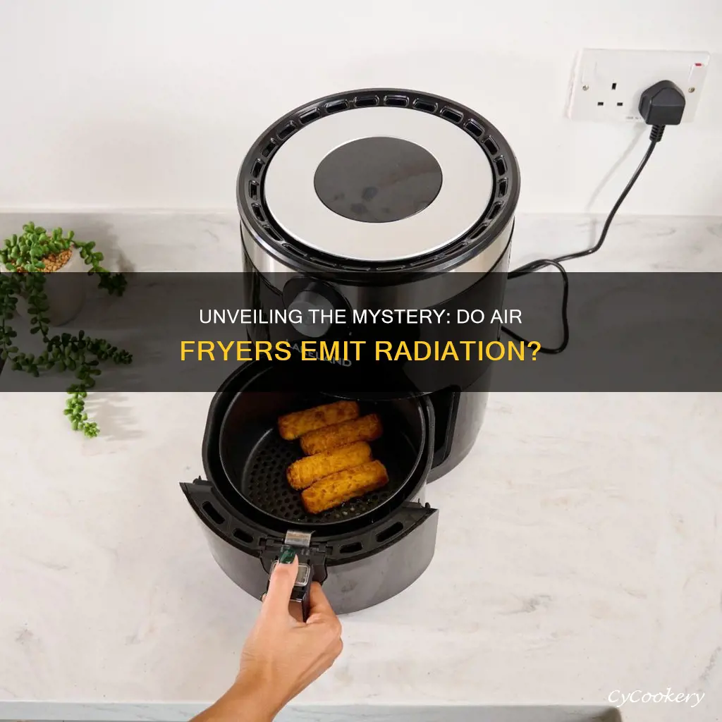 do air fryers use radiation to cook