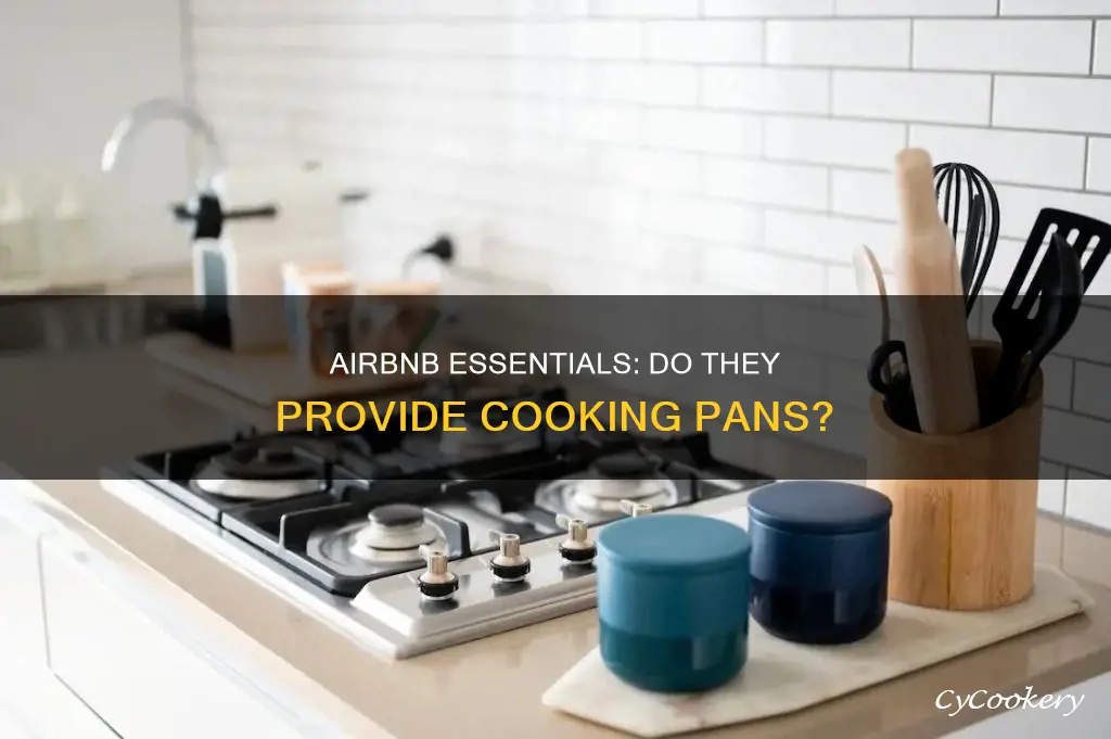 do airbnb provide pans