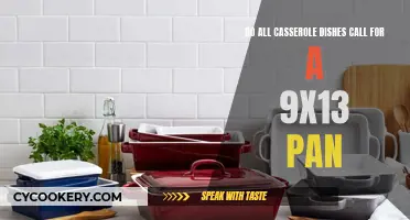 Casserole Pan Sizes: Is 9x13 the Universal Standard?