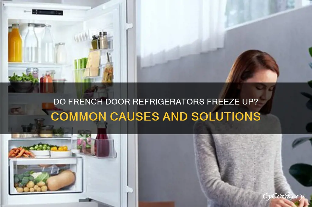 do all french door refrigerators freeze up